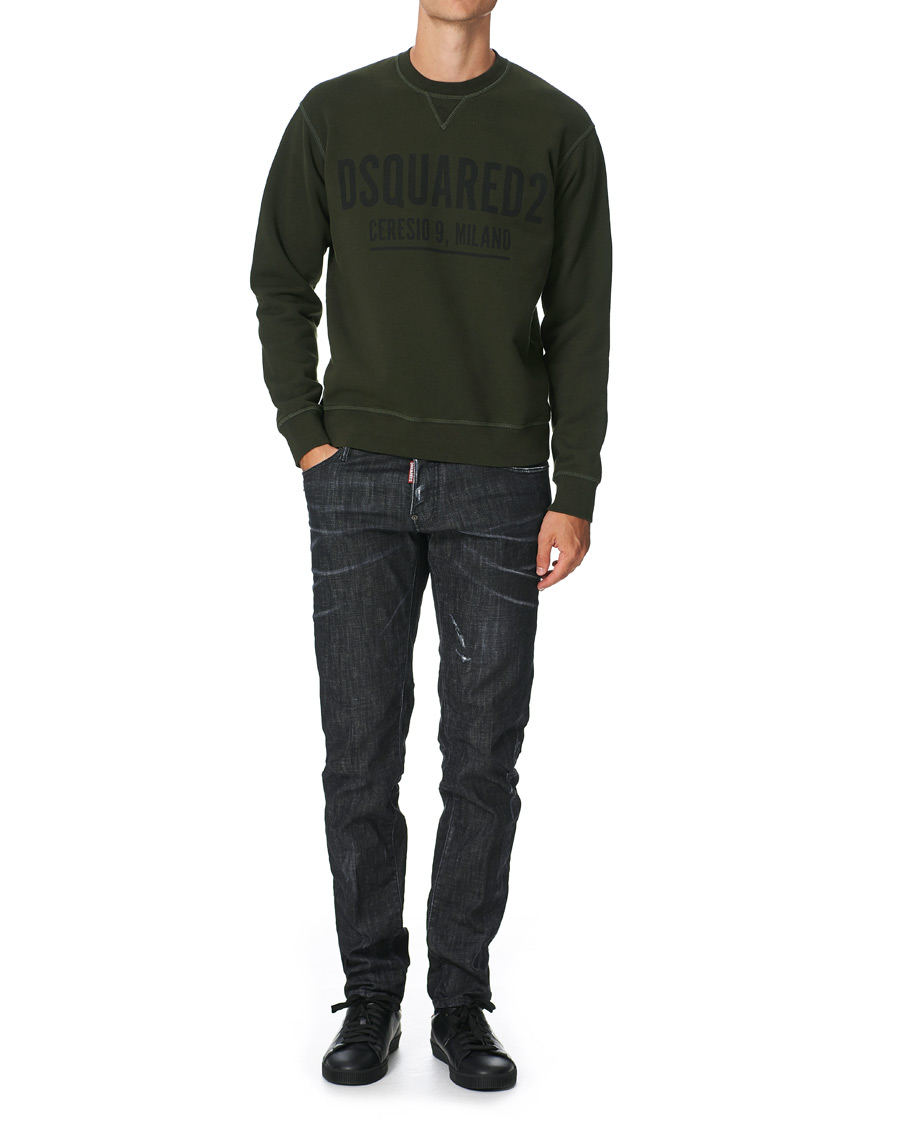 Herre | Gensere | Dsquared2 | Cool Fit Ceresio 9 Sweatshirt Green