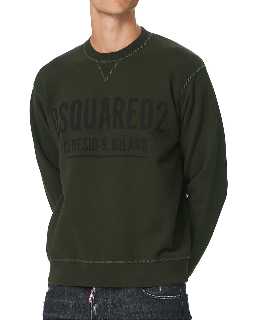 Herre | Gensere | Dsquared2 | Cool Fit Ceresio 9 Sweatshirt Green