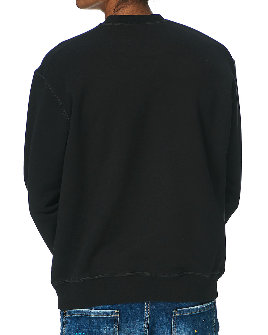 Herre | Gensere | Dsquared2 | Cool Fit Icon Vert Sweatshirt Black