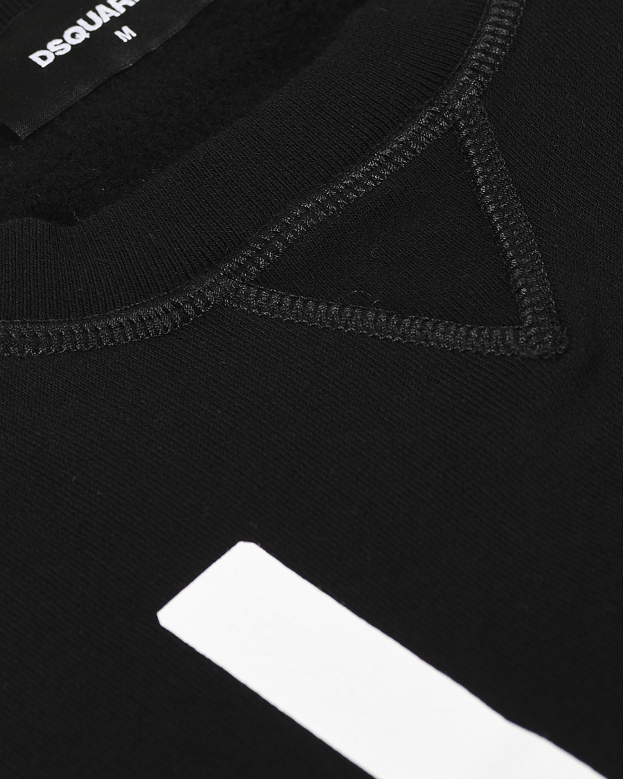 Herre | Gensere | Dsquared2 | Cool Fit Icon Vert Sweatshirt Black