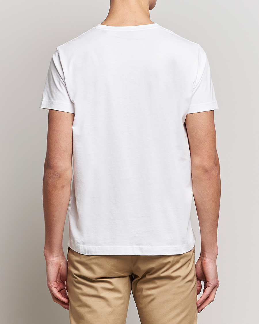Herre | T-Shirts | GANT | Archive Shield Logo Crew Neck Tee White