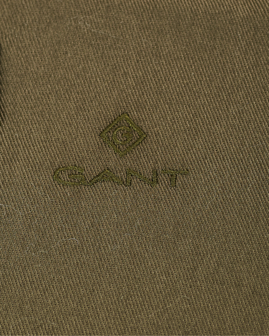Herre | Gensere | GANT | Fleece Full Zip Jacket Cream