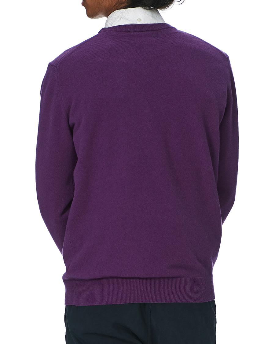 Herre | Gensere | GANT | Lambswool Crew Neck Pullover Imperial Purple