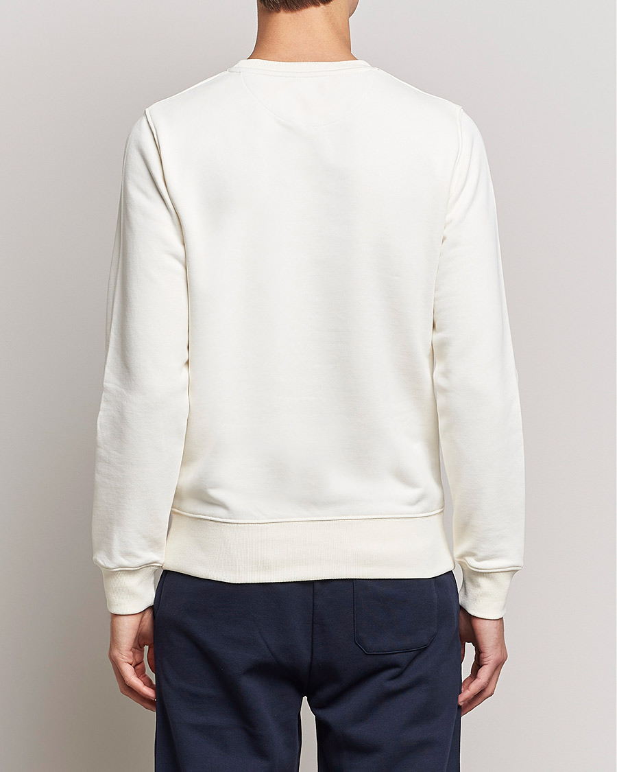 Herre | Gensere | GANT | Original Shield Logo Crew Neck Sweatshirt Eggshell