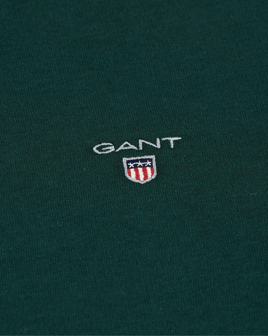 Herre | Gensere | GANT | Original Hoodie Tartan Green