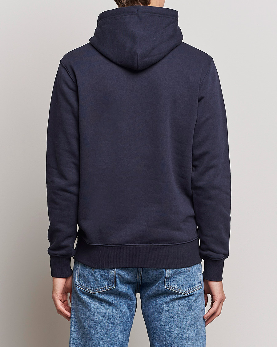 Herre | Gensere | GANT | Original Shield Logo Hoodie Evening Blue