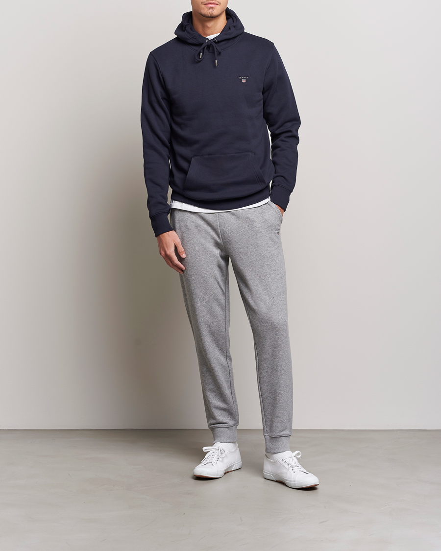 Herre | Bukser | GANT | Original Sweatpants Grey Melange