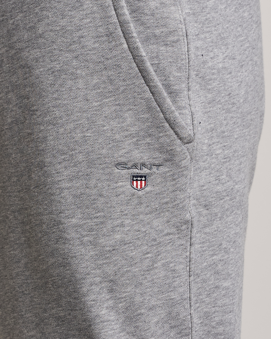 Herre | Bukser | GANT | Original Sweatpants Grey Melange