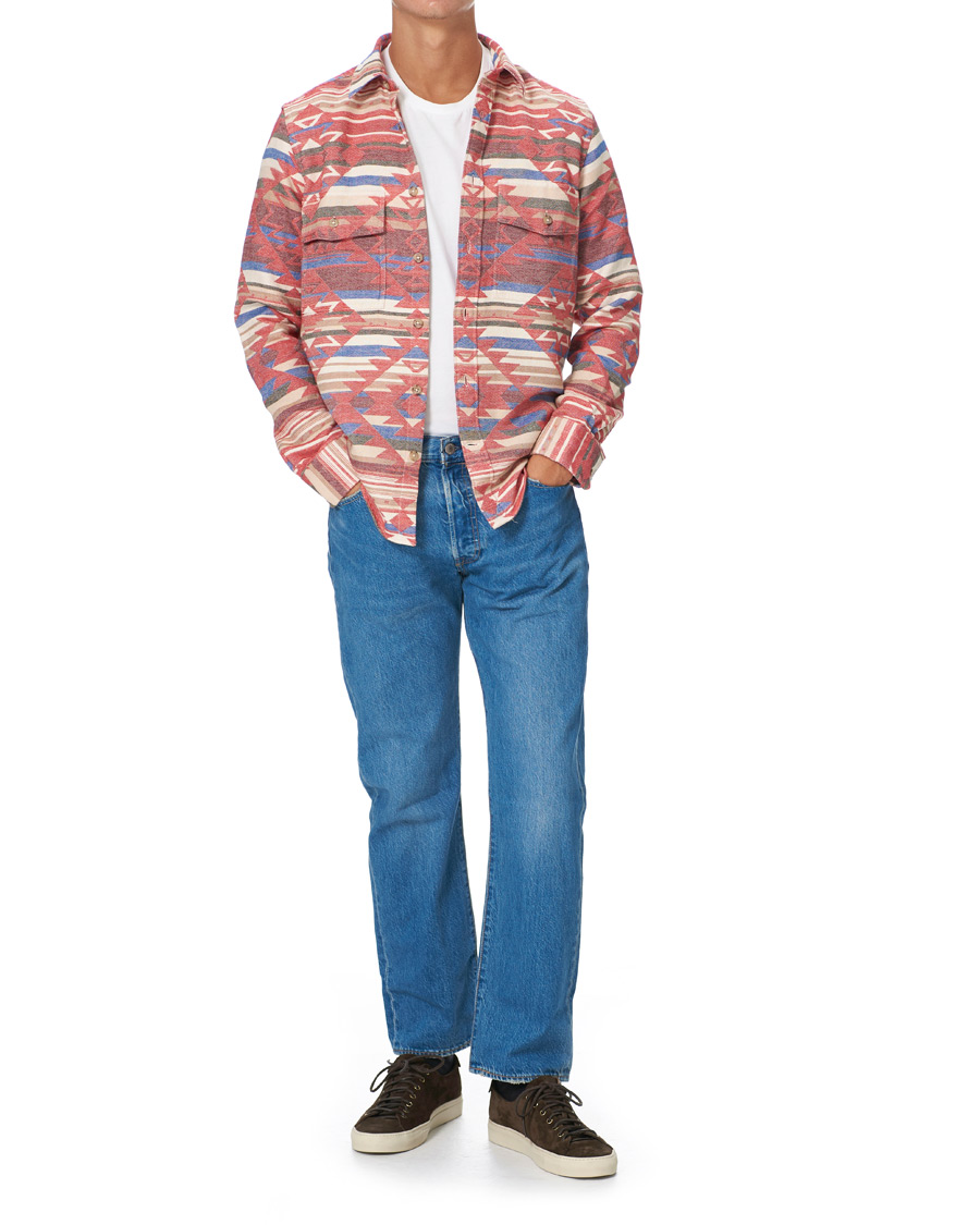 Herre | Skjorter | GANT | Regular Fit Geometric Jacquard Shirt Multi