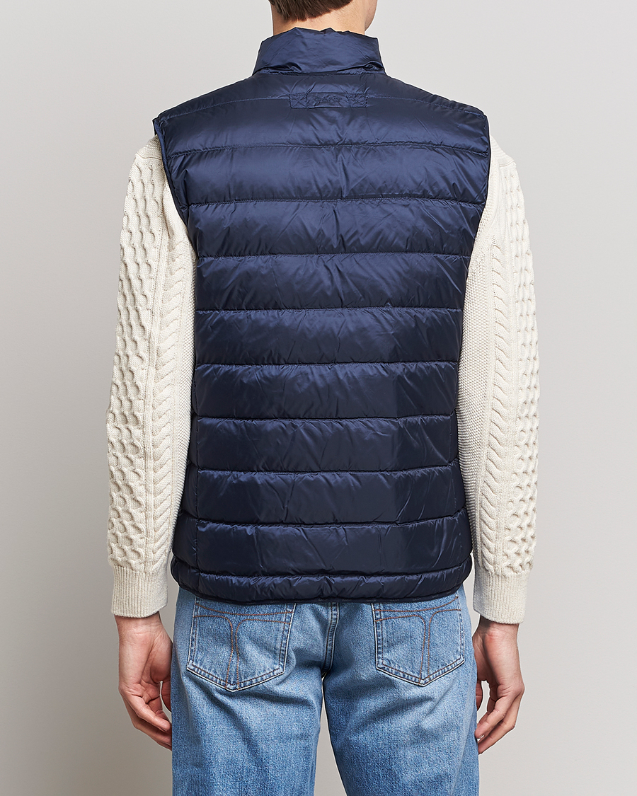 Herre | Vester | GANT | The Light Down Gilet Evening Blue