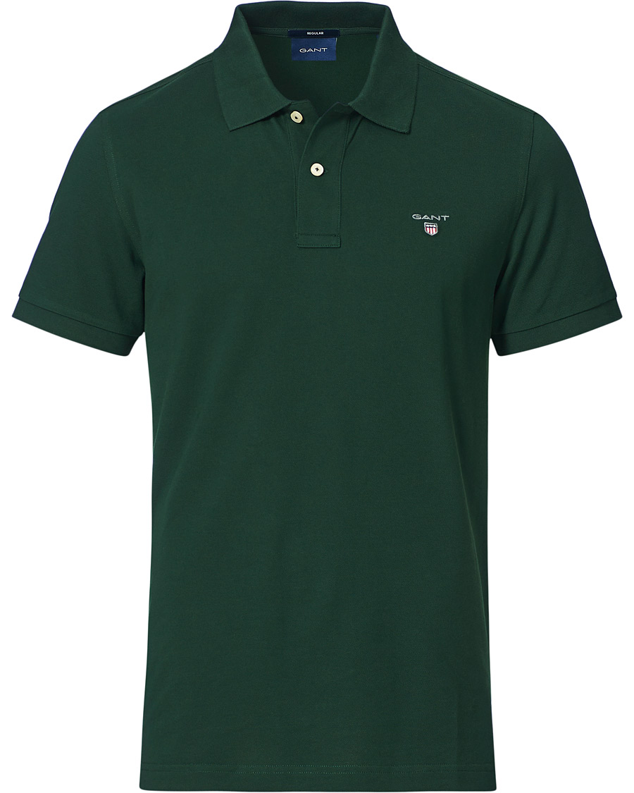 Herre | Pikéer | GANT | The Original Polo Tartan Green