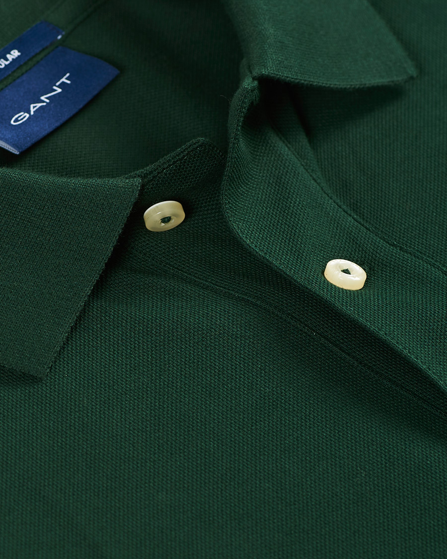 Herre | Pikéer | GANT | The Original Polo Tartan Green