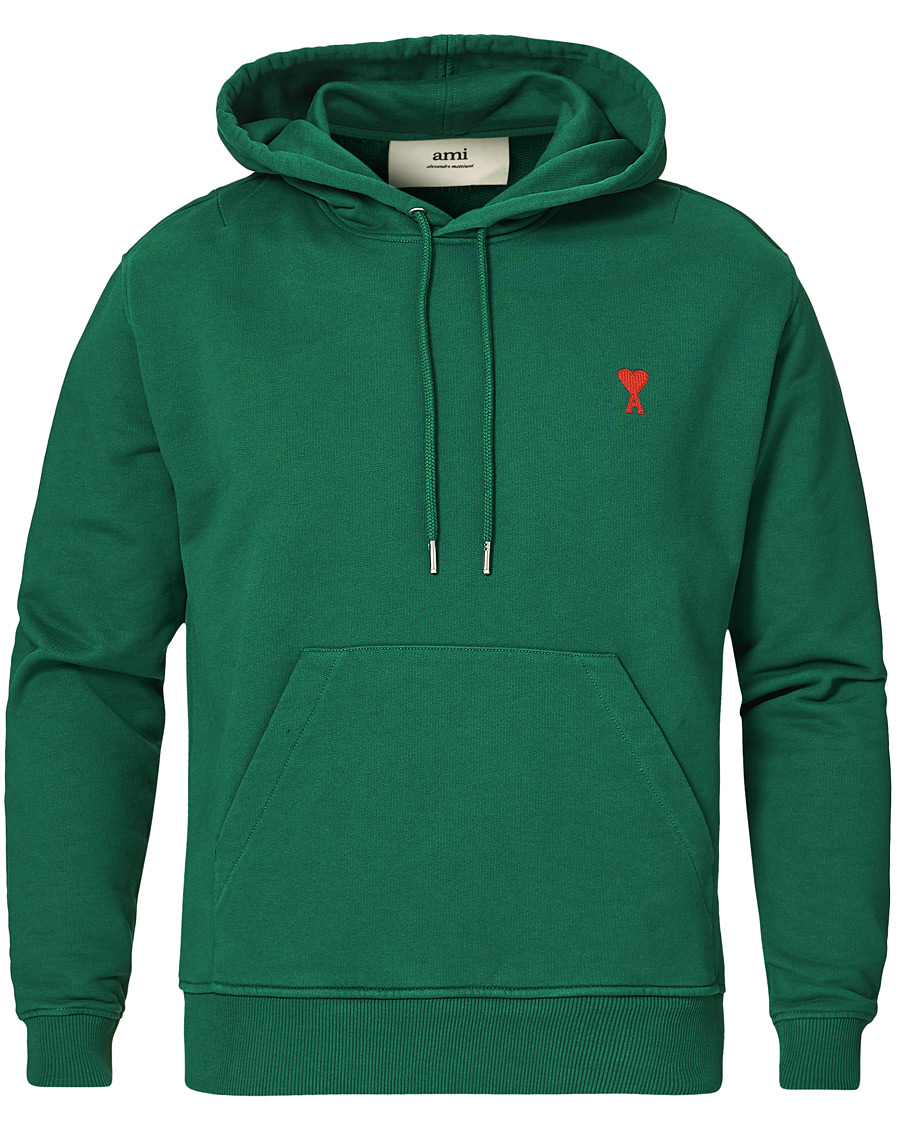 Herre | Gensere | AMI | Heart Logo Hoodie Green
