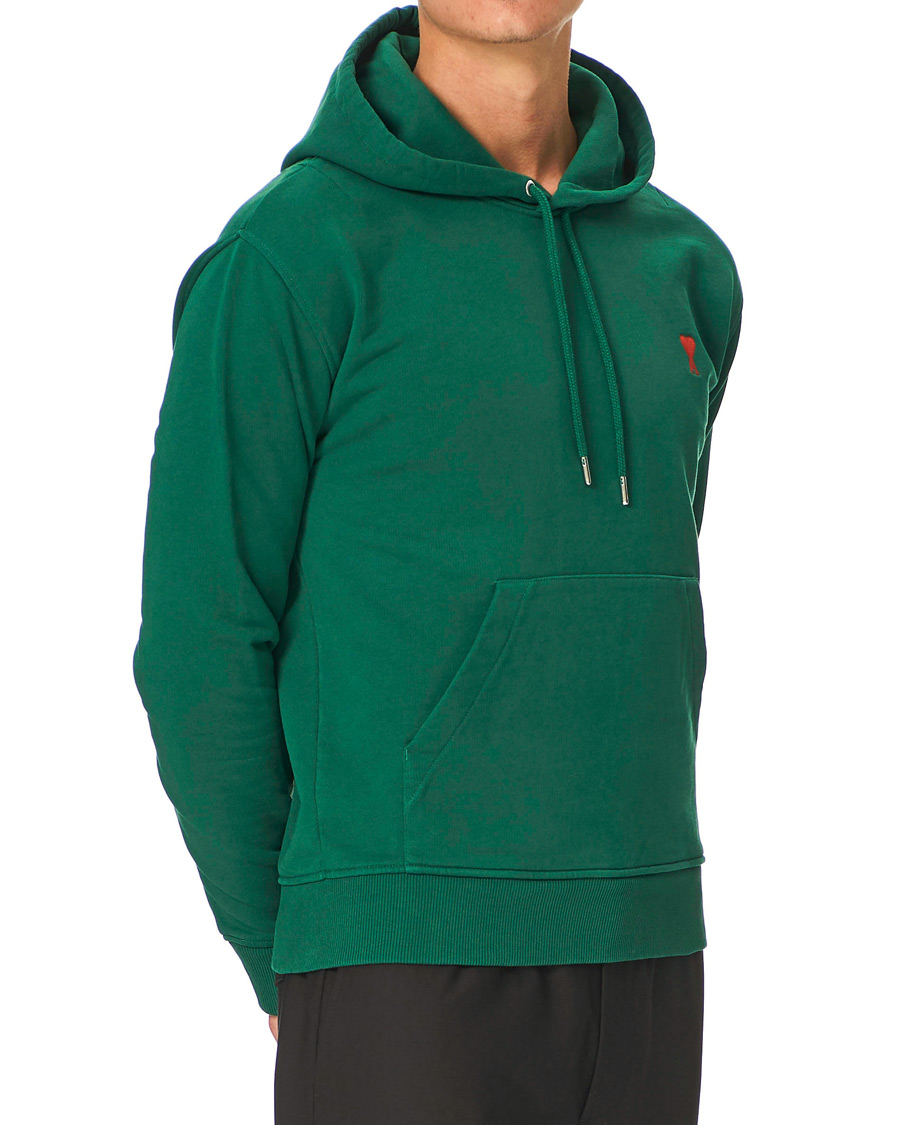 Herre | Gensere | AMI | Heart Logo Hoodie Green