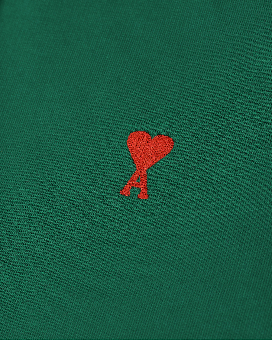Herre | Gensere | AMI | Heart Logo Hoodie Green