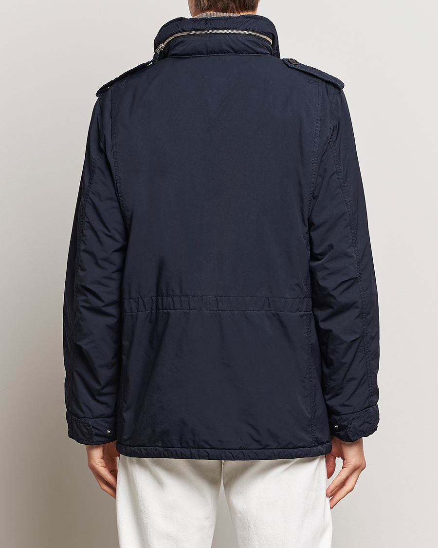 Herre | Jakker | Aspesi | Garment Dyed Field Jacket Navy