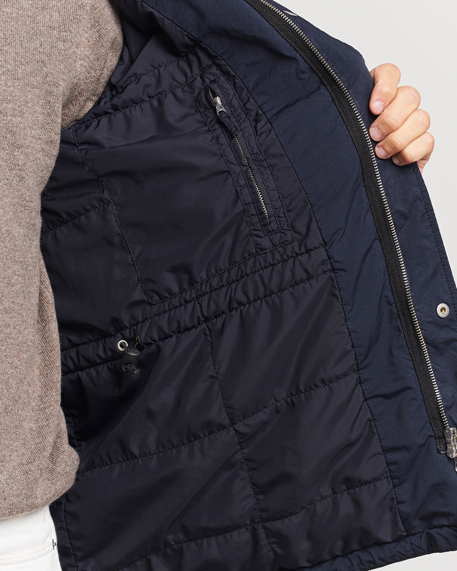 Herre | Jakker | Aspesi | Garment Dyed Field Jacket Navy