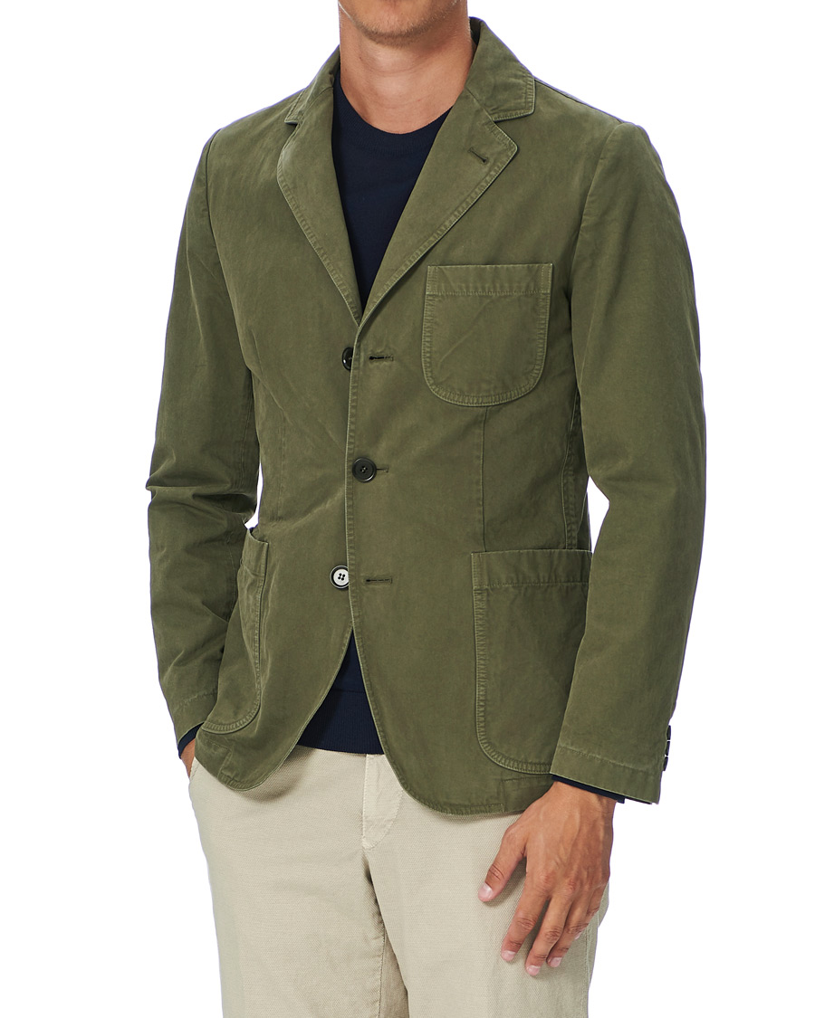 Herre | Dressjakker | Aspesi | Murakami Garment Dyed Blazer Military