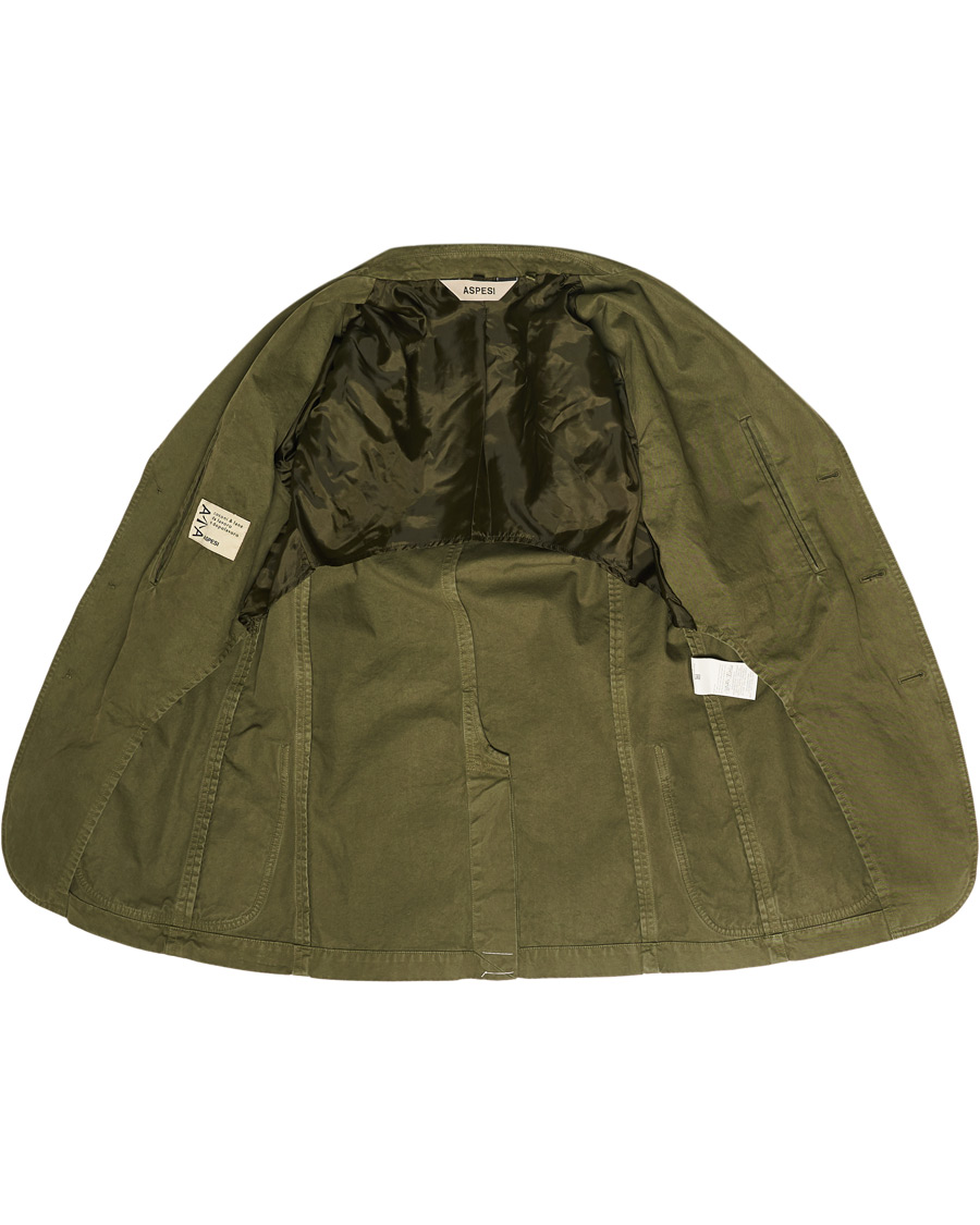Herre | Dressjakker | Aspesi | Murakami Garment Dyed Blazer Military