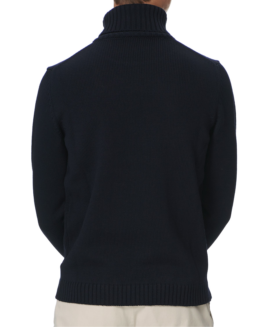 Herre | Gensere | Zanone | Virgin Merino Wool Rollneck Navy