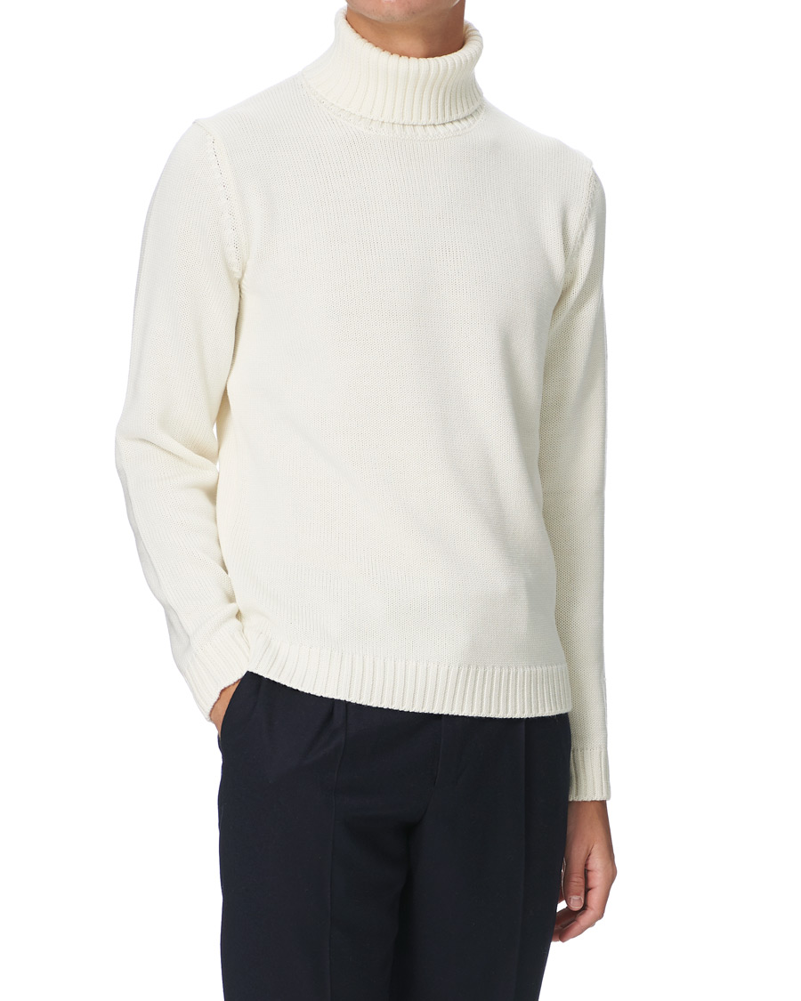 Herre | Gensere | Zanone | Virgin Merino Wool Rollneck Latte