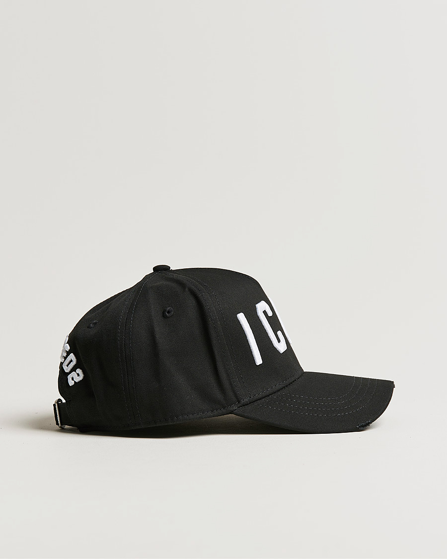 Herre | Caps | Dsquared2 | Icon Baseball Cap Black/White