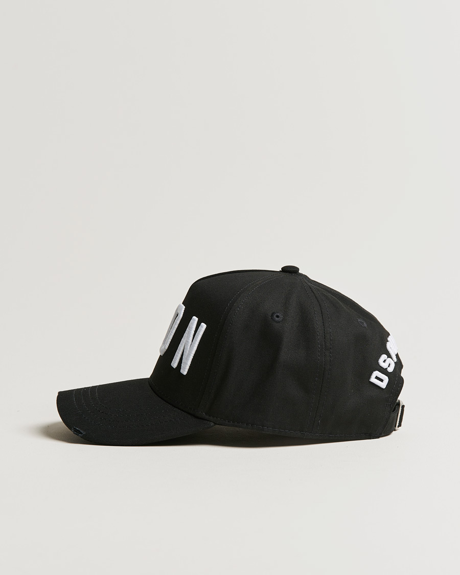 Herre | Caps | Dsquared2 | Icon Baseball Cap Black/White