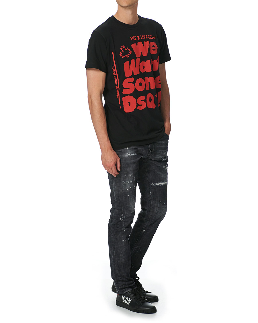 Herre | Dsquared2 Icon Sneaker Black | Dsquared2 | Icon Sneaker Black