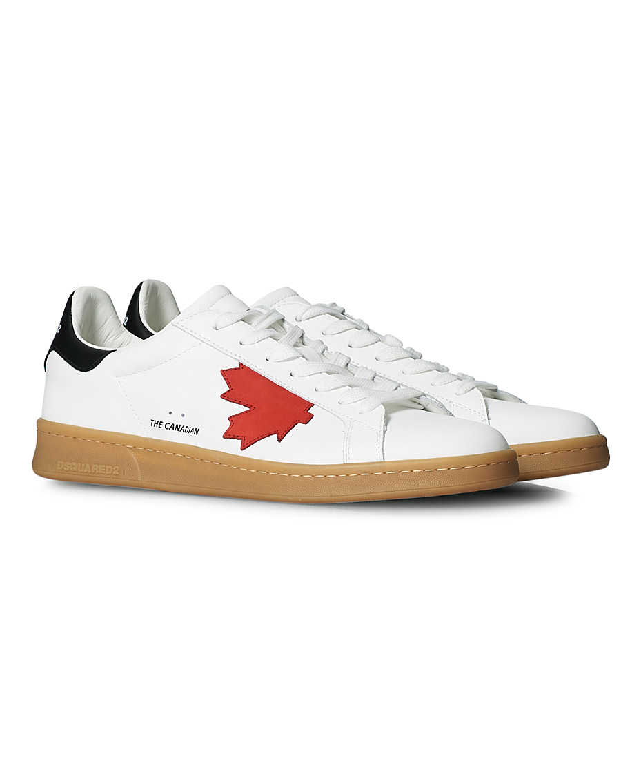 Herre | Dsquared2 The Canadian Leaf Sneaker White | Dsquared2 | The Canadian Leaf Sneaker White