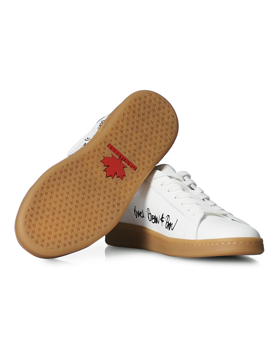 Herre | Dsquared2 The Canadian Leaf Sneaker White | Dsquared2 | The Canadian Leaf Sneaker White