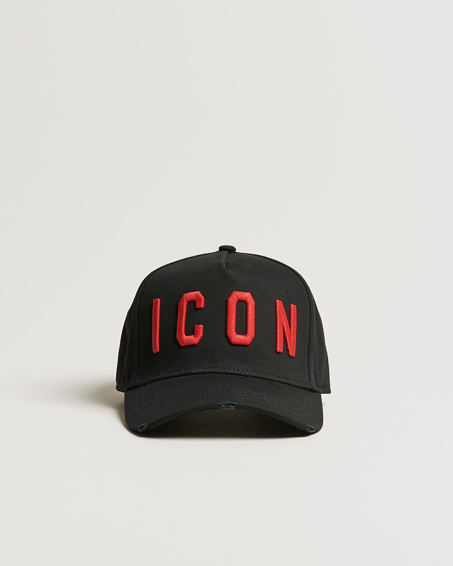 Herre | Hatter og capser | Dsquared2 | Icon Baseball Cap Black/Red