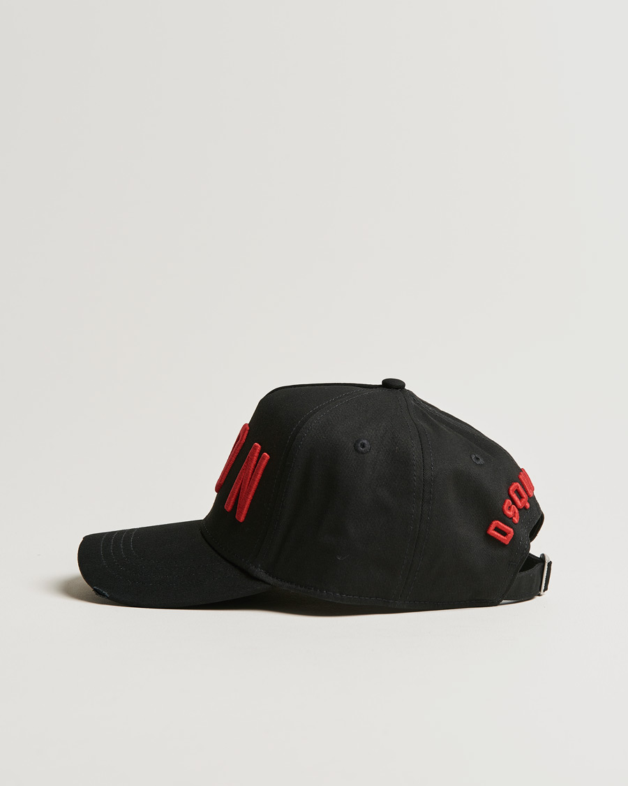 Herre | Hatter og capser | Dsquared2 | Icon Baseball Cap Black/Red