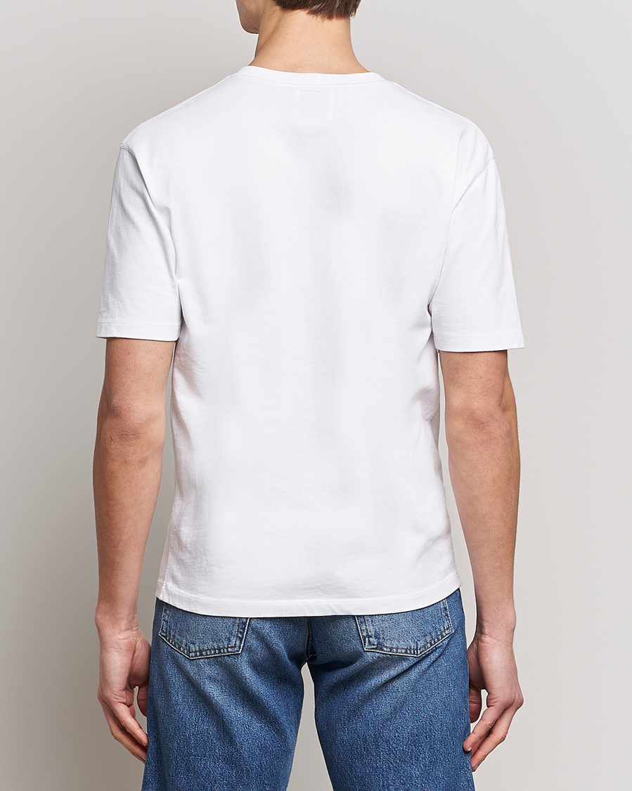 Herre | T-Shirts | Drake's | Short Sleeve Hiking T-Shirt White