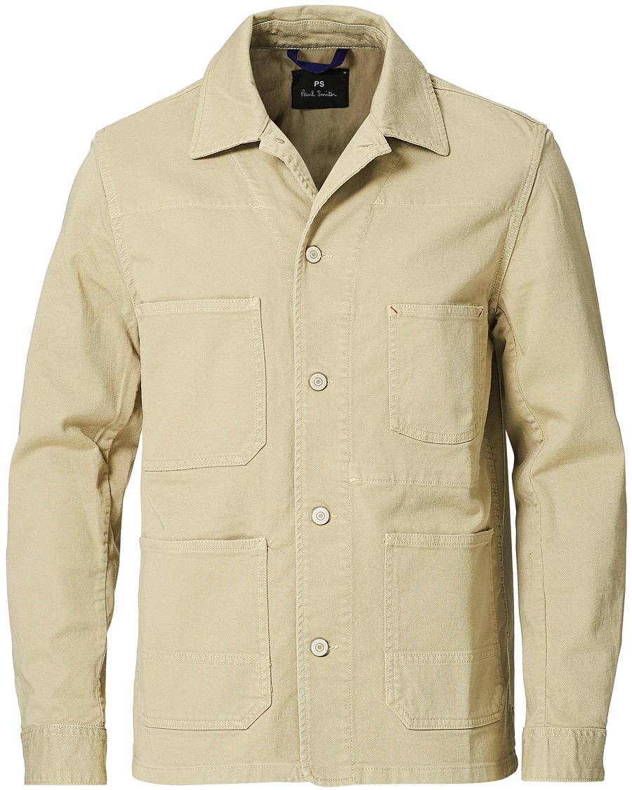 Herre | Jakker | PS Paul Smith | Cotton Chore Jacket Beige