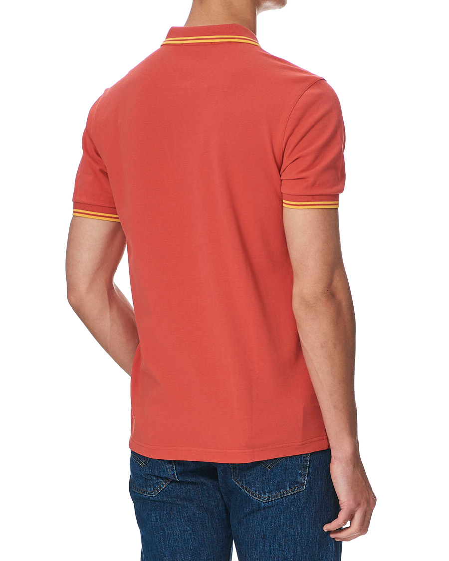 Herre | Pikéer | Fred Perry | Twin Tip Polo Summer Red