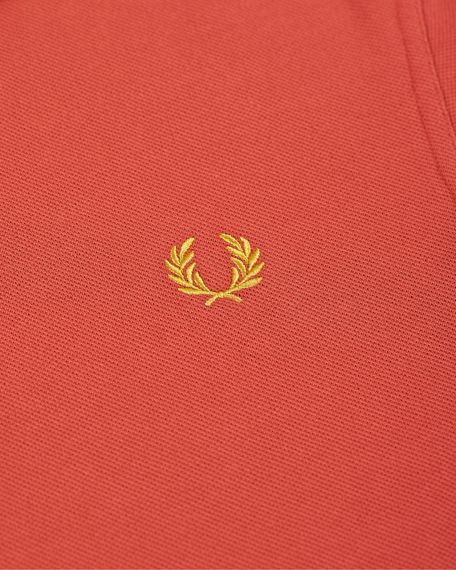 Herre | Pikéer | Fred Perry | Twin Tip Polo Summer Red
