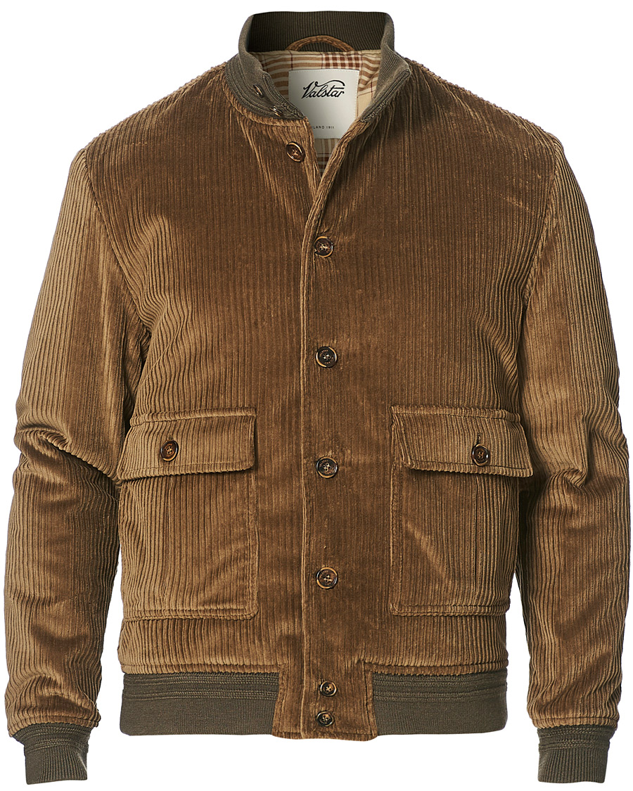 Herre | Jakker | Valstar | Valstarino Corduroy Jacket Brown