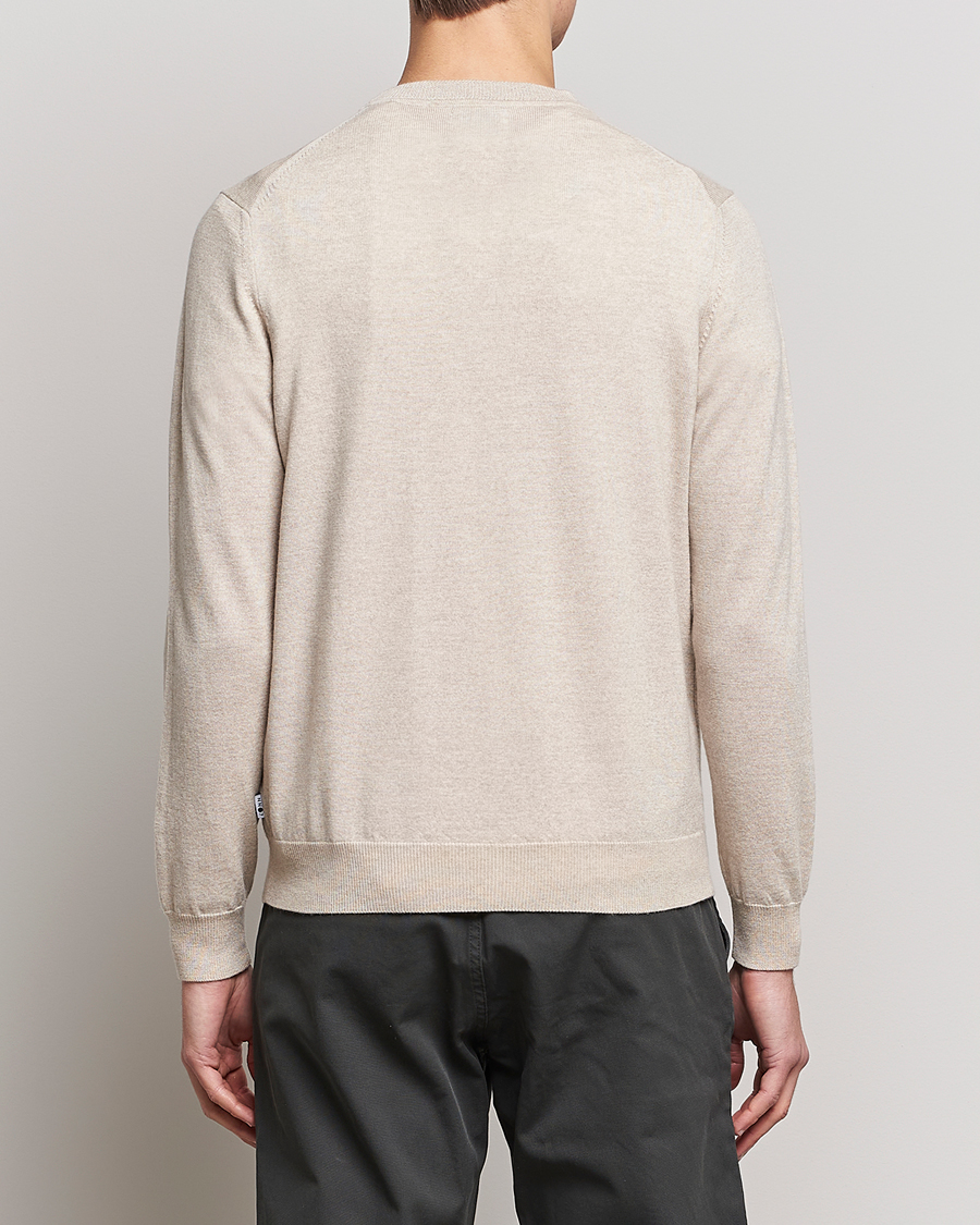 Herre | Gensere | NN07 | Ted Merino Crew Neck Pullover Light Khaki