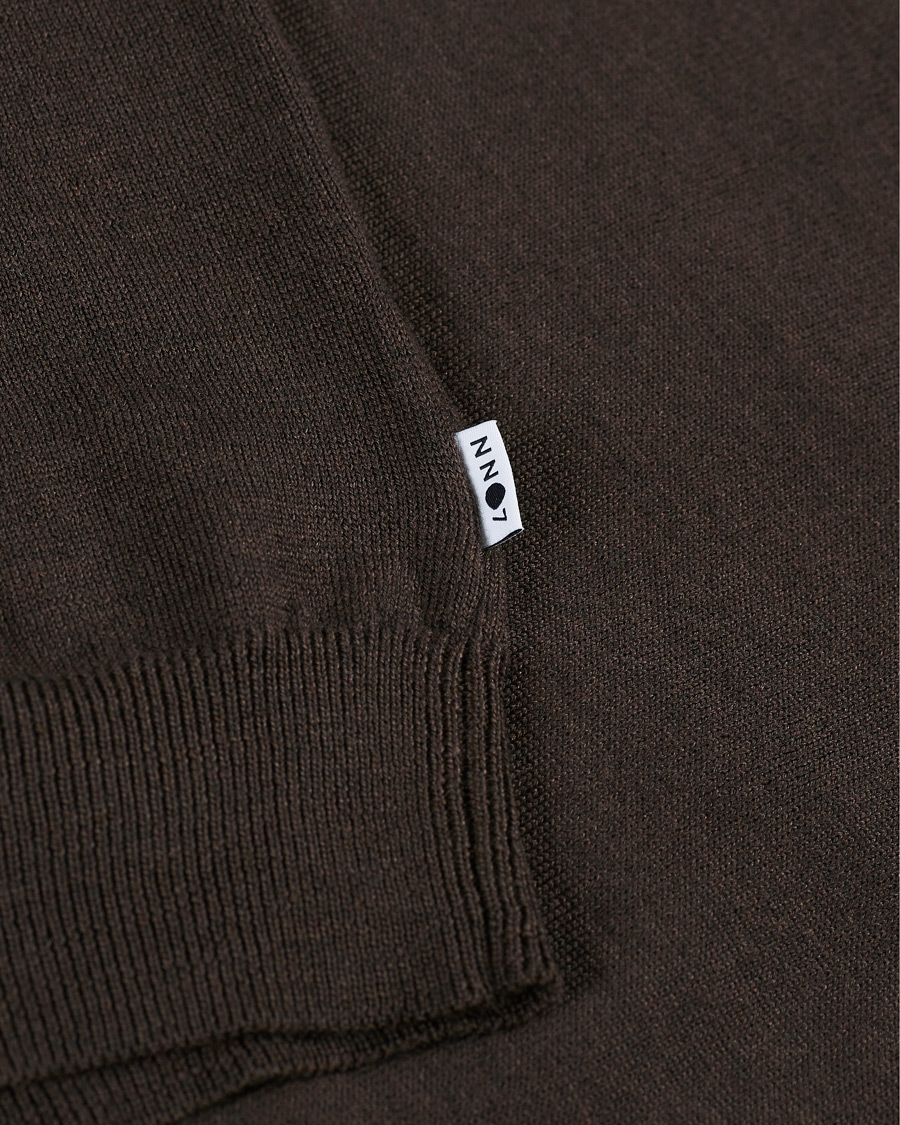 Herre | Gensere | NN07 | Ted Merino Crew Neck Pullover Brown