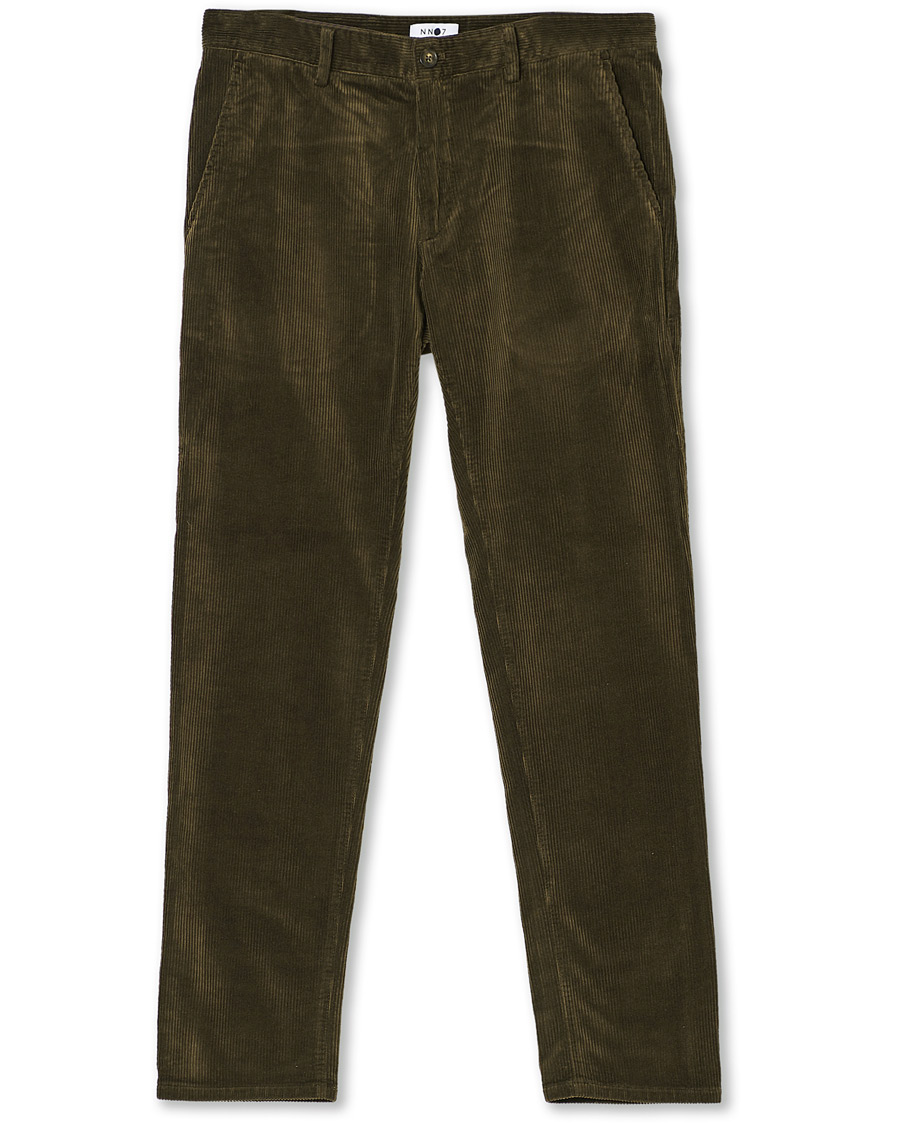 Herre | Bukser | NN07 | Karl Regular Fit Corduroy Trousers Clay