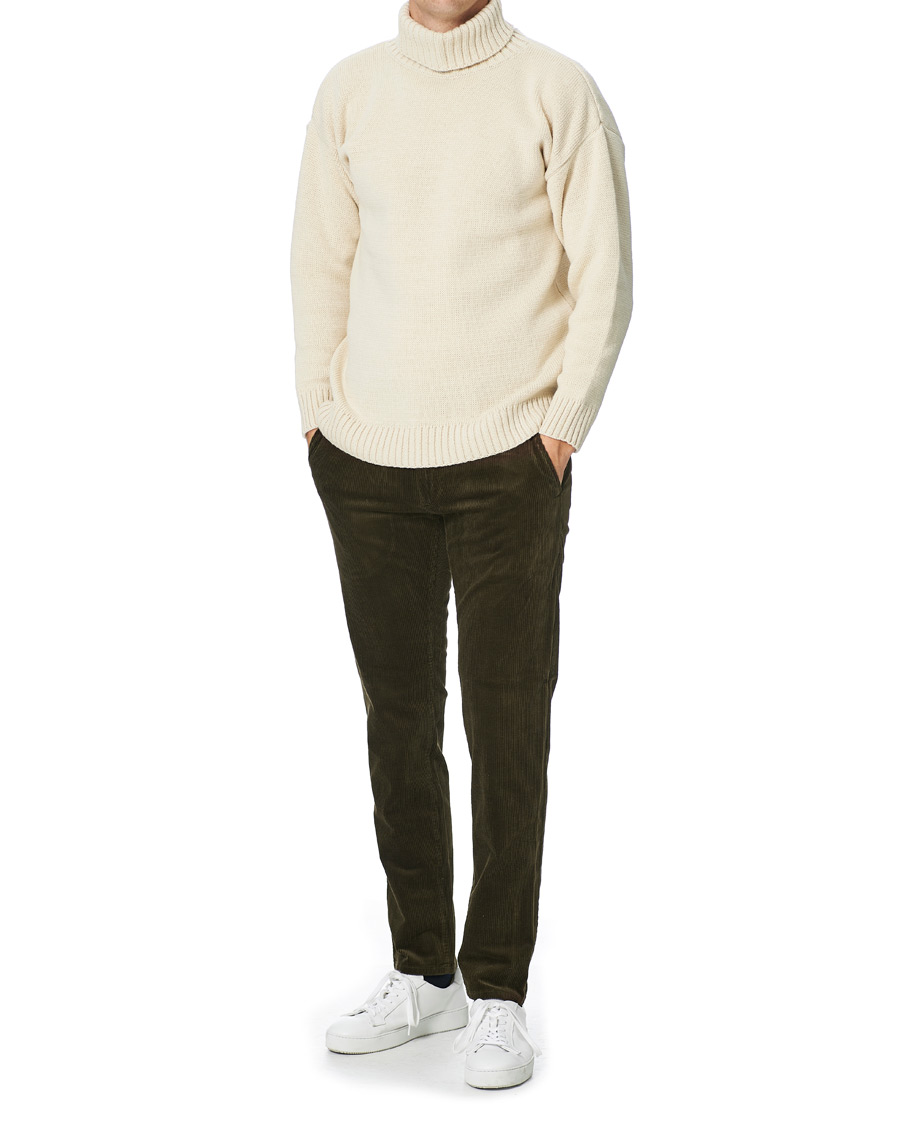 Herre | Bukser | NN07 | Karl Regular Fit Corduroy Trousers Clay