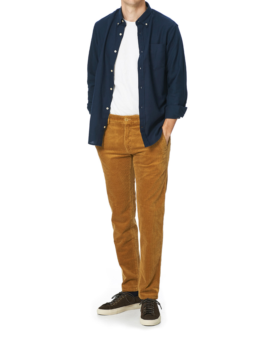 Herre | Bukser | NN07 | Karl Regular Fit Corduroy Trousers Camel