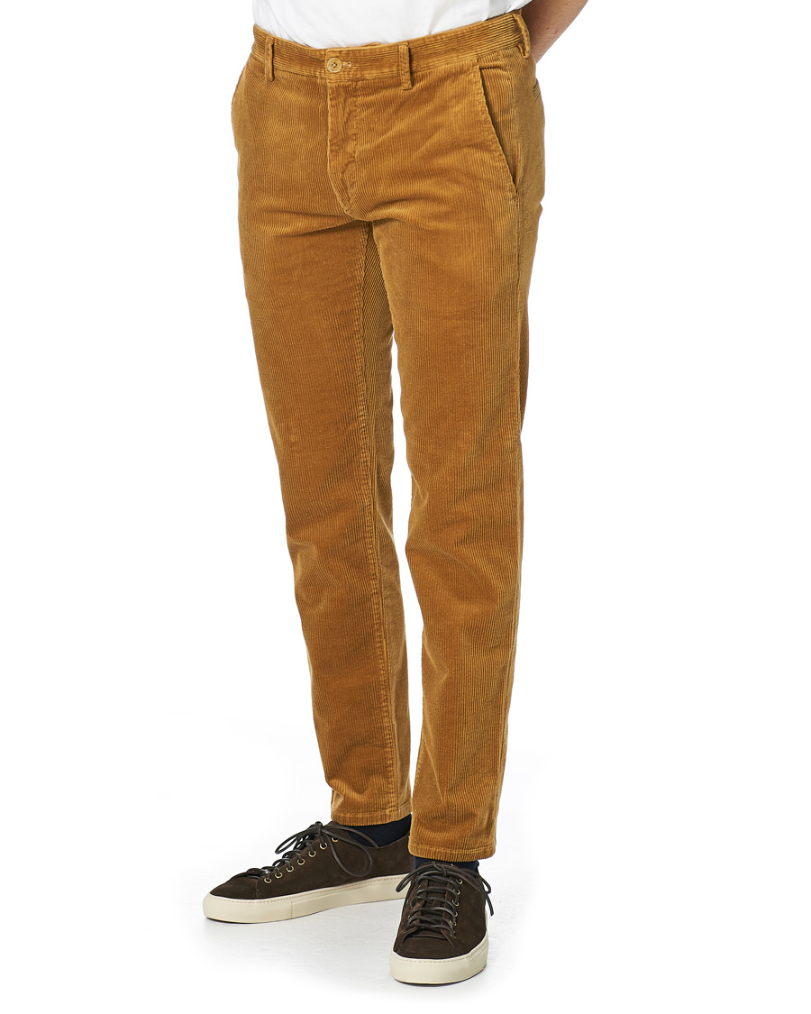 Herre | Bukser | NN07 | Karl Regular Fit Corduroy Trousers Camel