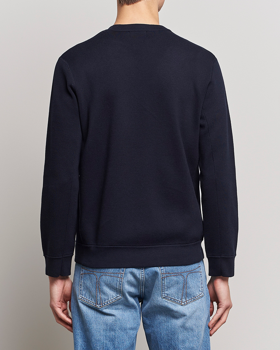 Herre | Gensere | NN07 | Luis Cotton/Modal Pullover Navy Blue