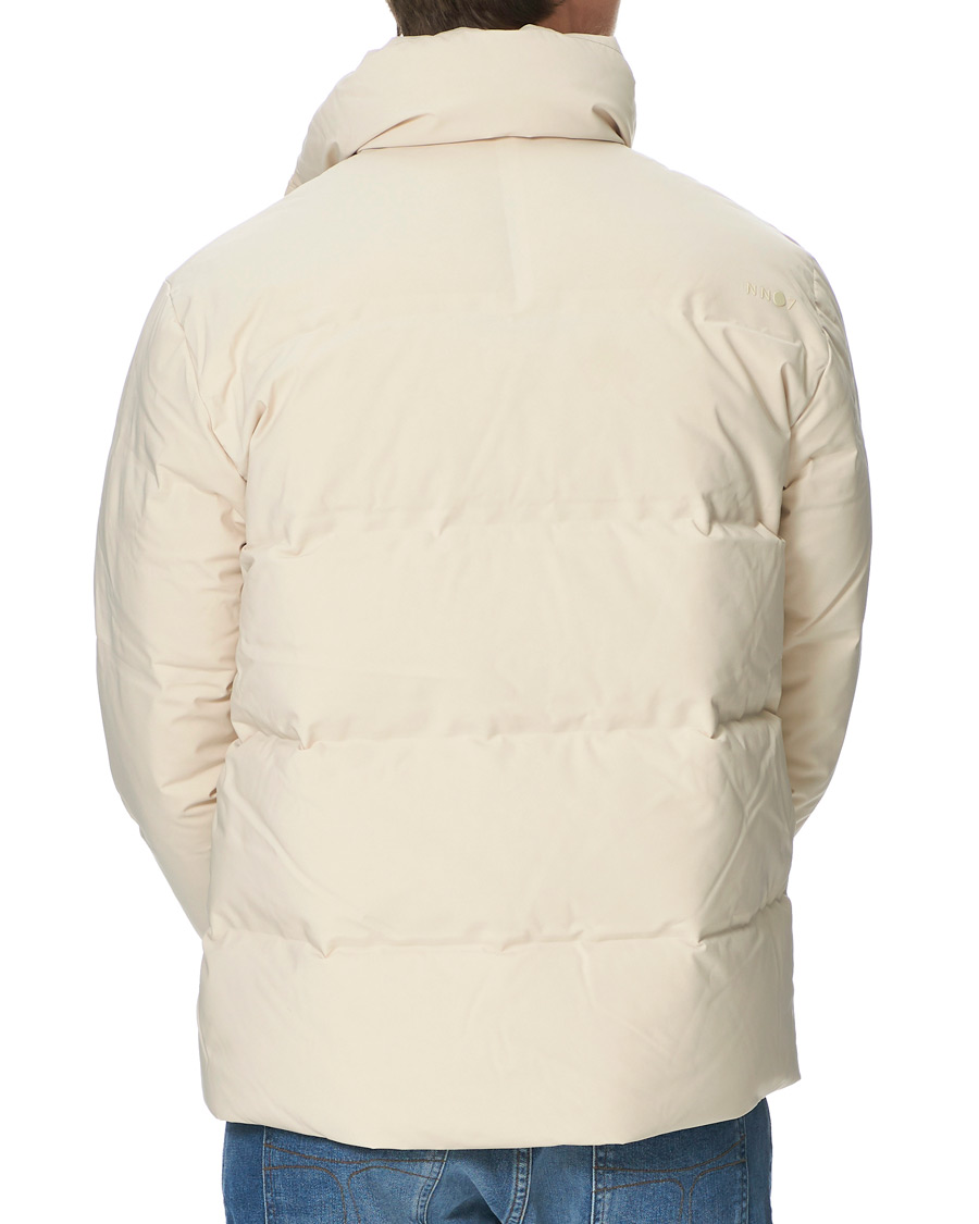 Herre | Jakker | NN07 | Golfie Short Down Puffer Jacket Ecru