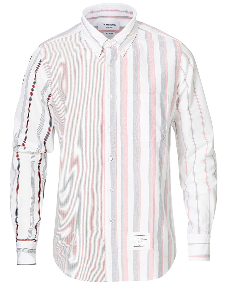 Herre | Skjorter | Thom Browne | Funmix Patchwork Shirt Multicolor