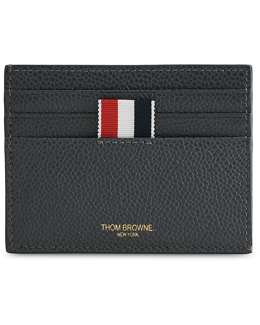 Herre | Thom Browne Card Holder Grey | Thom Browne | Card Holder Grey