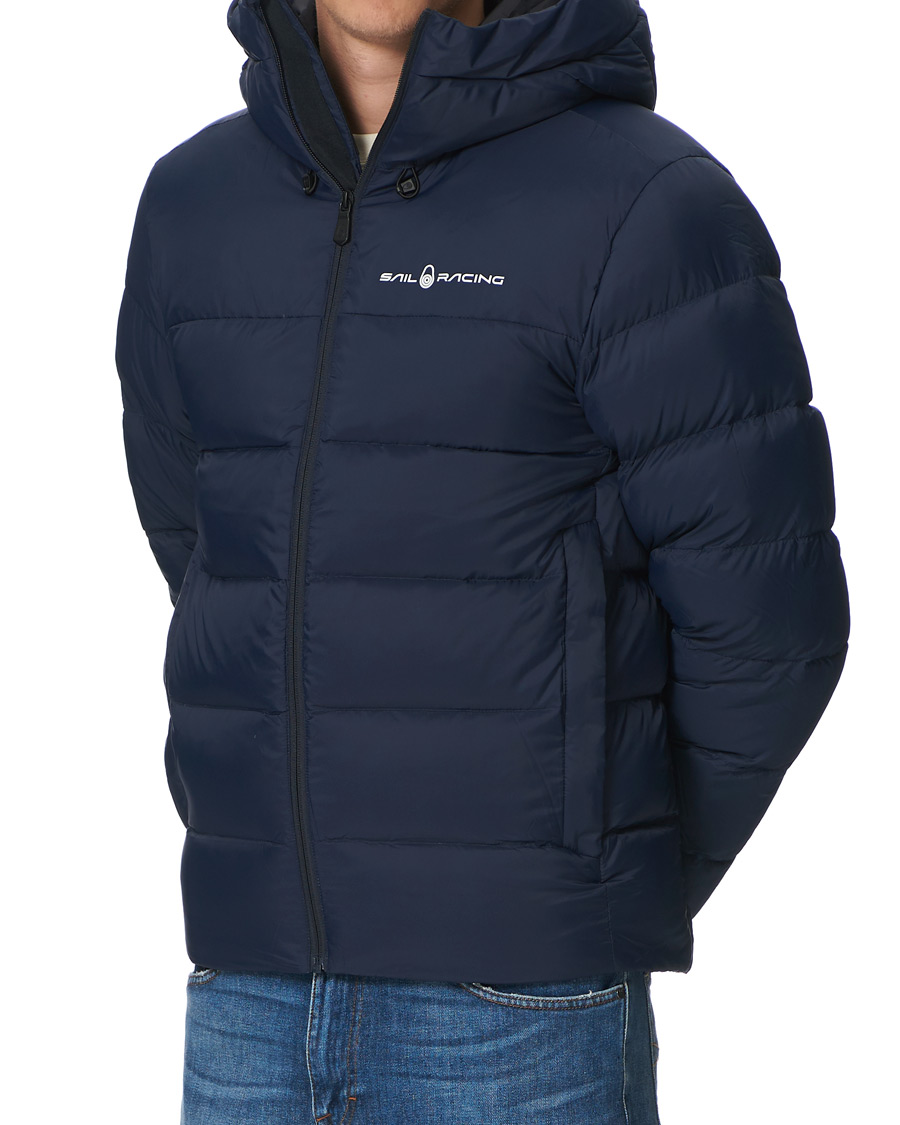 Herre | Jakker | Sail Racing | Cloud Down Hooded Jacket Dark Navy
