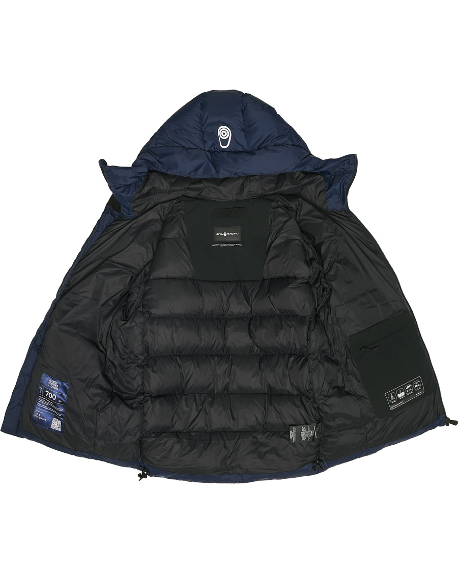 Herre | Jakker | Sail Racing | Cloud Down Hooded Jacket Dark Navy