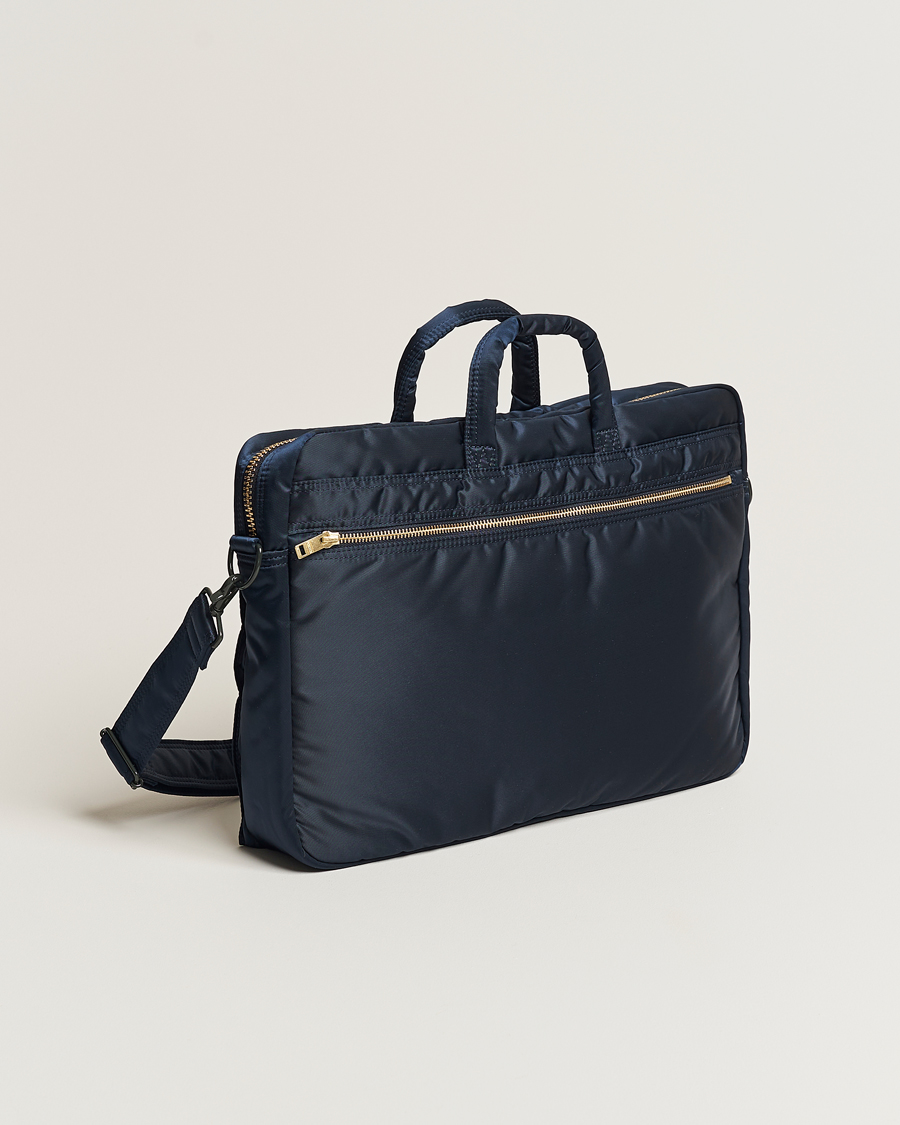 Herre | Porter-Yoshida & Co. Tanker 2Way Briefcase Iron Blue | Porter-Yoshida & Co. | Tanker 2Way Briefcase Iron Blue